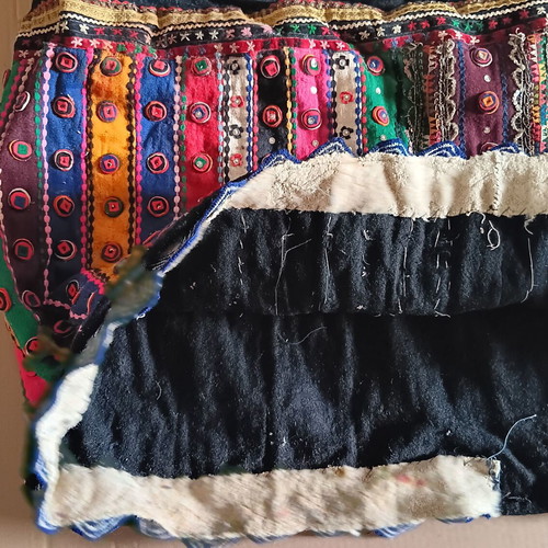 Collectible traditional wool dress used, size 46