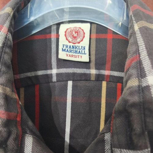Franklin Marshall Long Sleeve Shirt like new, 100% cotton, size L