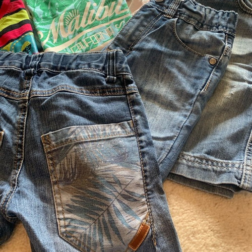 Summer clothes pack used for boy 4-5 years, 24 pieces