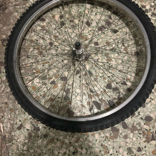 Bicycle wheel 26’’ used with inner tube and tire INNOVA 26X 1.95