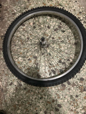 Bicycle wheel 26’’ used with inner tube and tire INNOVA 26X 1.95