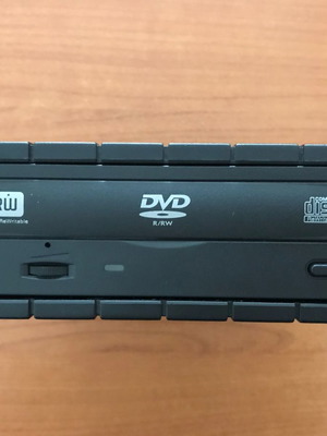 External DVD used