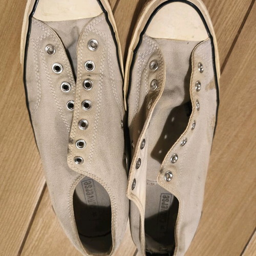 Converse All Star men's sneakers used, gray, size 46 without laces