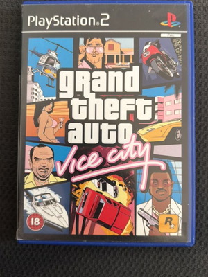 Grand Theft Auto Vice City PS2 game