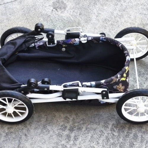 Doll stroller folding, used