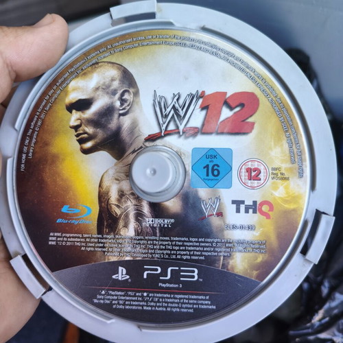 WWE 12 PlayStation 3 game