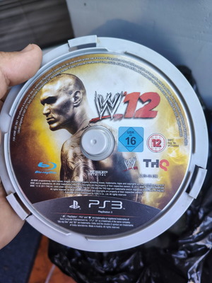 WWE 12 PlayStation 3 game
