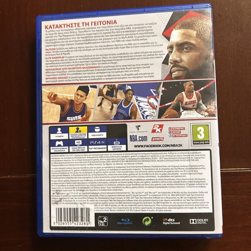 NBA 2K18 Kyrie Irving Edition for PlayStation 4 like new with active bonus code
