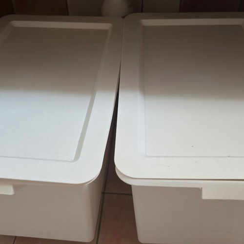 Storage boxes, two boxes