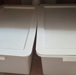 Storage boxes, two boxes