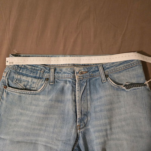 Men's Jean bermuda shorts used, pack of 4, waist size 44cm