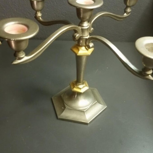 Vintage candle holder used