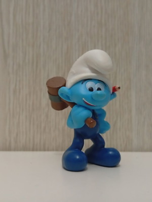 Giochi Preziosi Smurfs The Lost Village figure, Clumsy Smurf