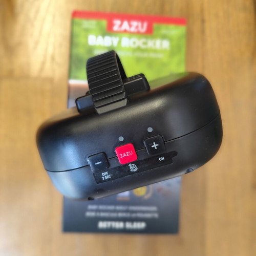 ZAZU Robby Rocker V3 used baby rocker with cry sensor and timer