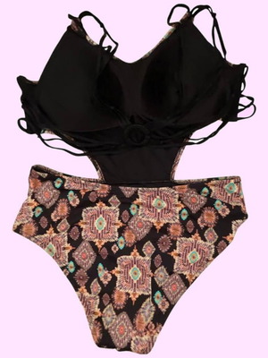 Trikini Angel Mare καινούριο, μέγεθος 80C, εμπριμέ boho