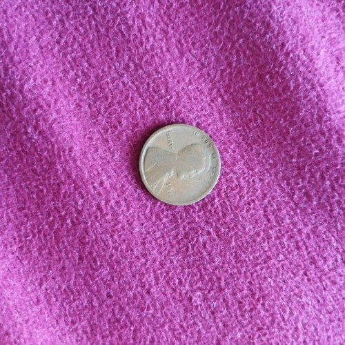 One cent 1917 used