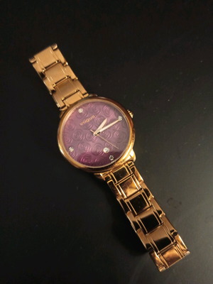 Vogue watch pink gold refurbished women's
