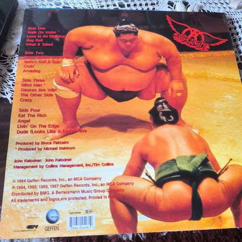 Aerosmith Big Ones double vinyl like new, rock