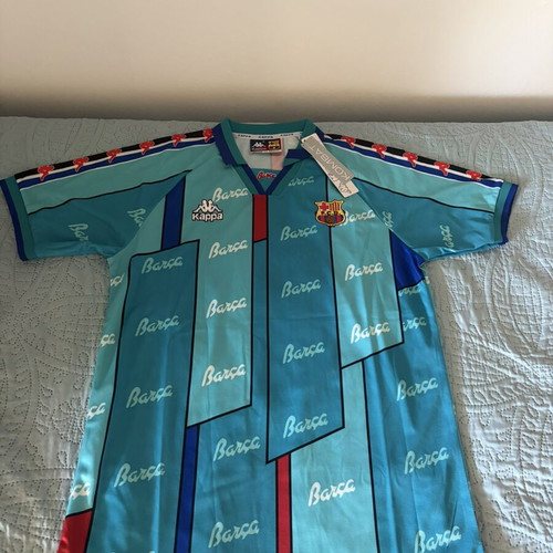 Barcelona Away Jersey 1996/97 Ronaldo #9 Large New Official Replica