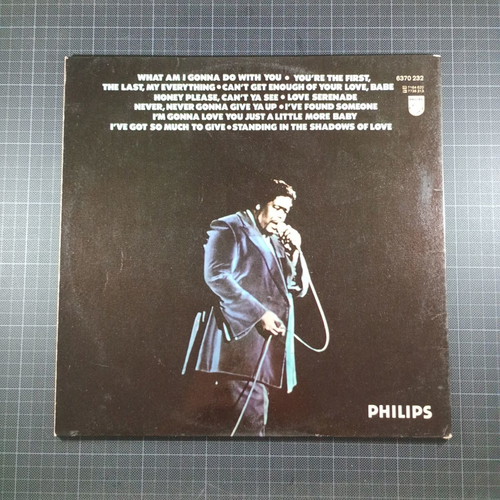 Barry White's Greatest Hits vinyl record used, R&B / Soul