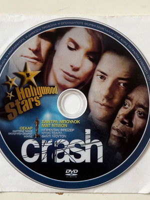Crash 2004 DVD, Ντον Τσίντλ, Σάντρα Μπούλοκ, Θάντι Νιούτον, υπότιτλοι