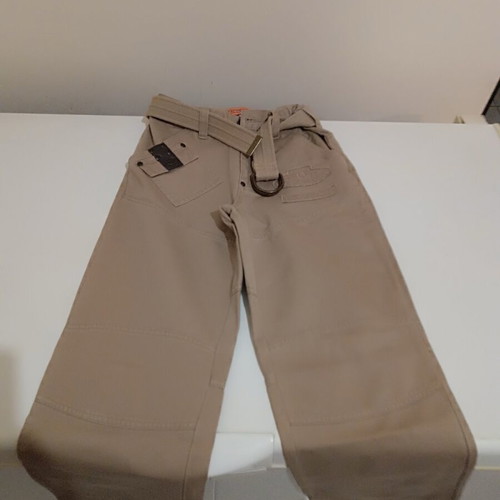M-ONE beige jeans for 10-year-old kids, size 140 cm