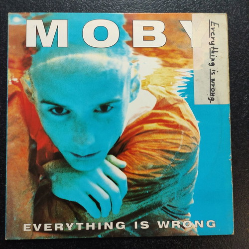 Moby Everything Is Wrong LP used, UK pressing 1995