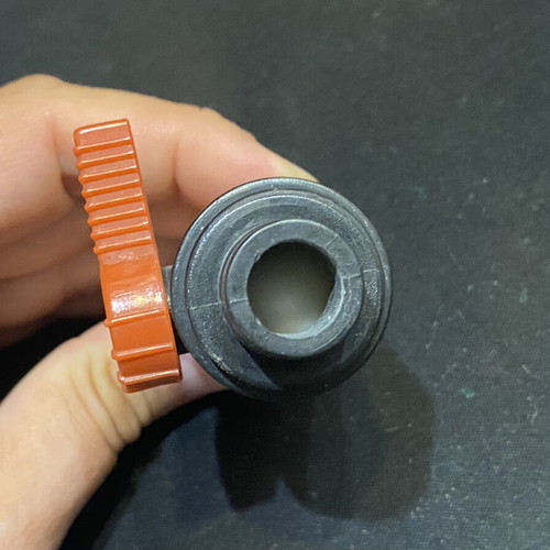 Plastic flow control valve for watering hose new