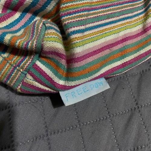 Shoulder bag used, colorful and spacious