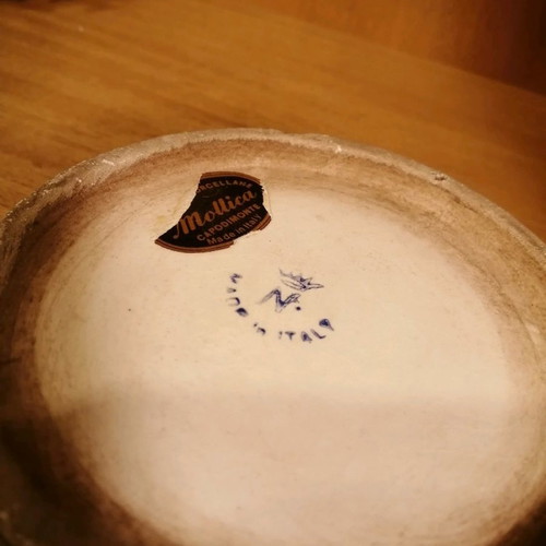 Porcelain Capodimonte ashtray in excellent condition