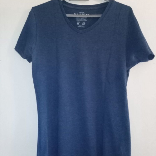 Pull & Bear T-shirt, pack of 2, blue shades, casual style
