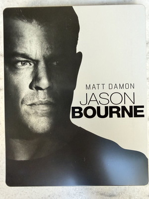 Jason Bourne Blu-ray Steelbook σαν καινούργιο με αγγλικούς υπότιτλους