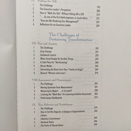 The Dance of Change book like new, Peter M. Senge