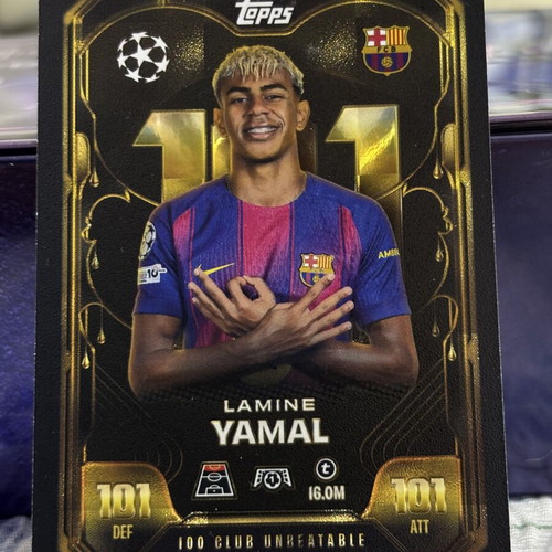Topps Match Attax 2025/26 πακέτο σαν καινούργιο, 5 ειδικές κάρτες