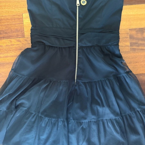 Lynne Black Strapless Dress with Tulle Like New