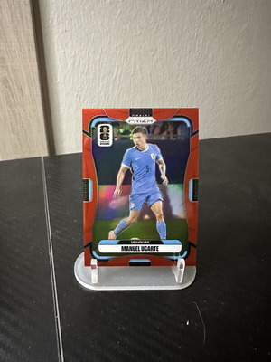 2026 Panini Prizm Fifa World Cup Manuel Ugarte True Red card new