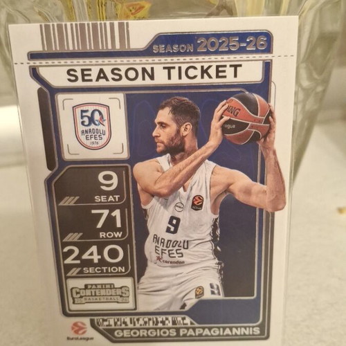 Georgios Papagiannis Panini Euroleague 2026 card