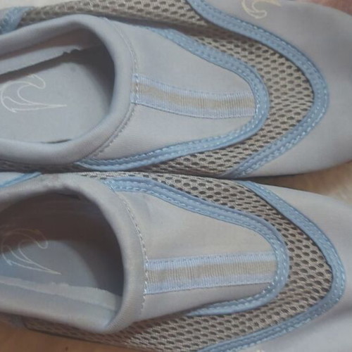 Sea shoes size 37 used, light blue