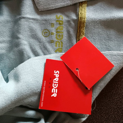 Polo T-shirt Sprider L light blue 100% cotton new with tags