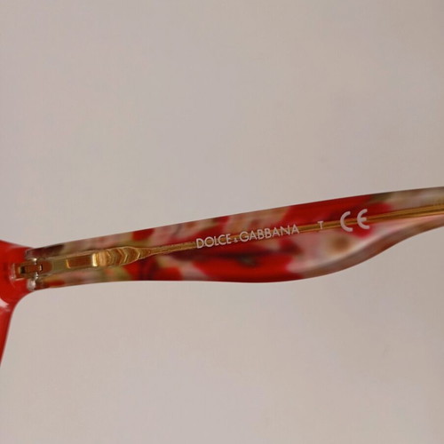 D&G children's prescription glasses used, red for girls