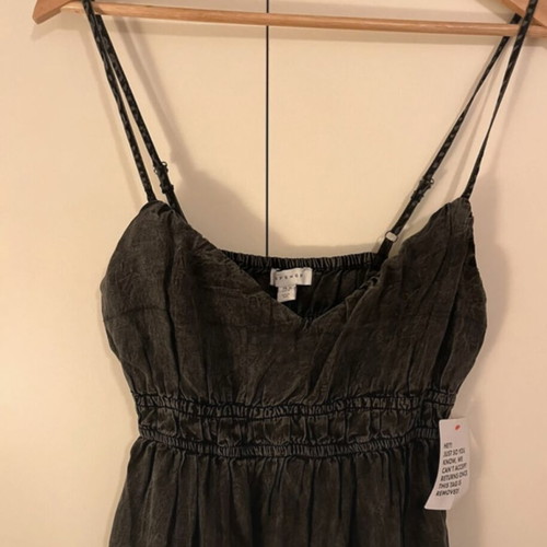 Topshop mini dress new, size L 40, grey