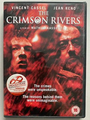 The Crimson Rivers DVD σαν καινούργιο, με ελληνικούς υπότιτλους