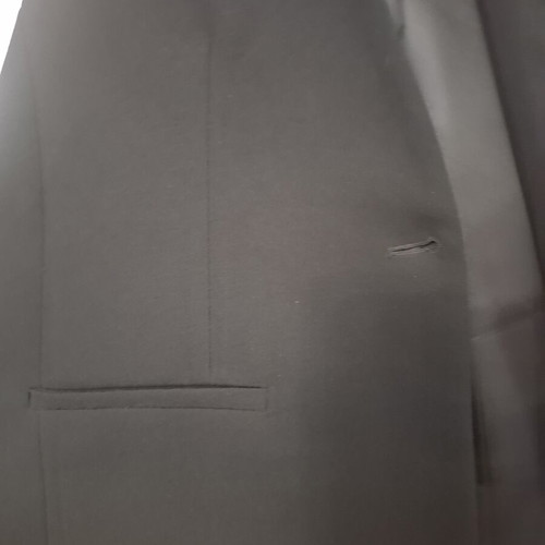 Zara black tailored vest size M like new