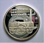  ΓΕΡΜΑΝΙΑ / GERMANY 1998 - ADLER 1835  ** 999 SILVER PROOF coin **