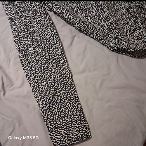 Hugo Boss shirt, white and black, size S