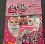 Panini LOL SURPRISE starter pack new, album and 21 stickers