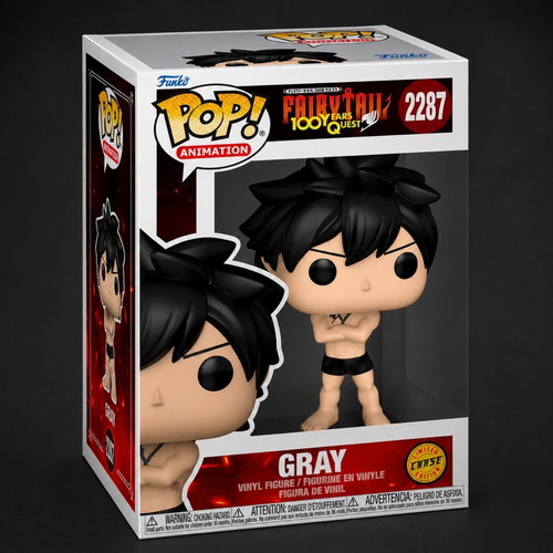 Funko Pop! Fairy Tail 100 Years Quest Gray Chase vinyl figure