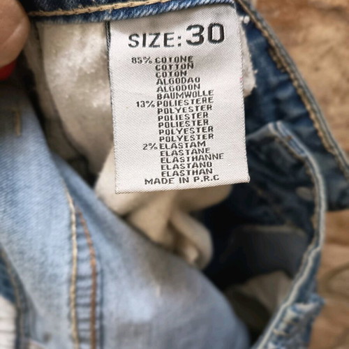 Blue denim pants like new