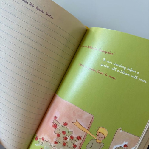 The Little Prince 70th Anniversary Edition Collectible Notebook like new