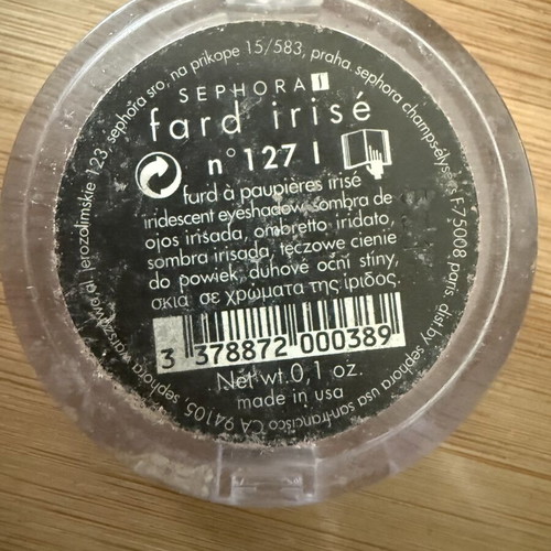 Sephora eyeshadow